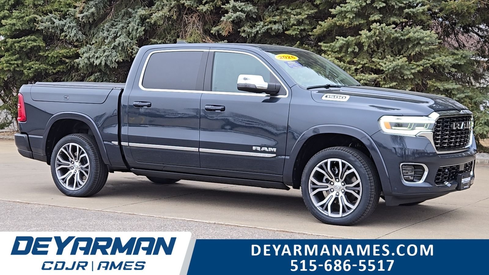 New 2026 Forged Blue Metallic Exterior Paint RAM Tungsten image 1