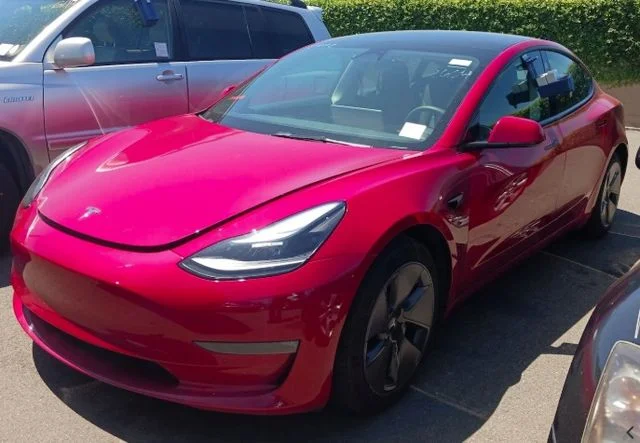 Used 2022 Tesla Model 3 Long Range with VIN 5YJ3E1EB9NF351352 for sale in San Leandro, CA