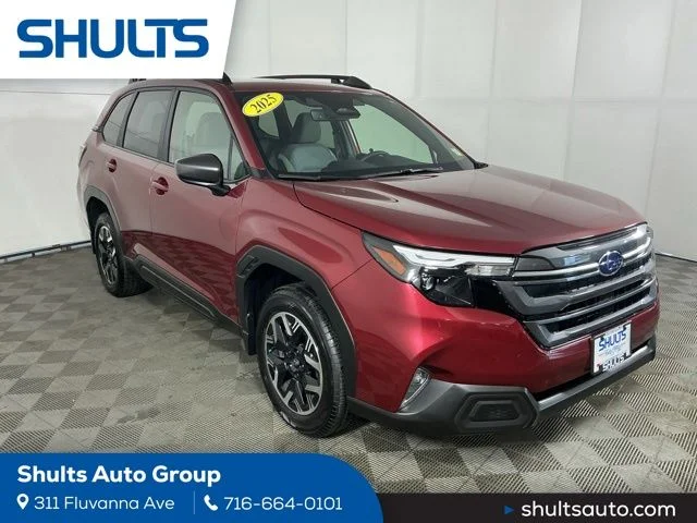 Used 2025 Red Subaru Premium image 1
