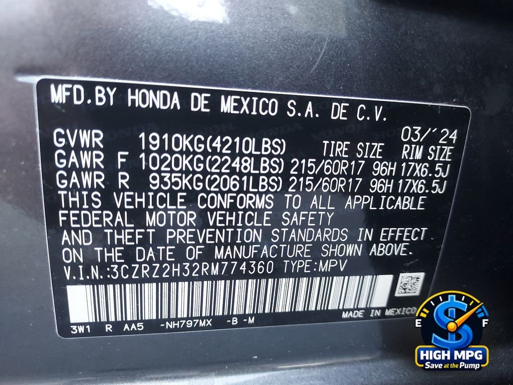 Used 2024 Gray Honda LX image 35