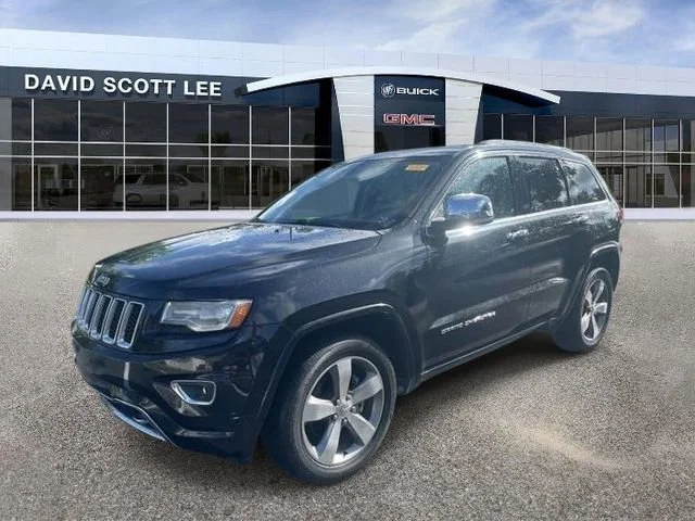 Used 2014 Brilliant Black Jeep Overland image 3