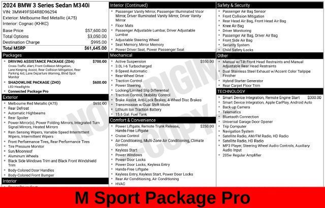 2024 BMW 3 Series M340i - Photo 22