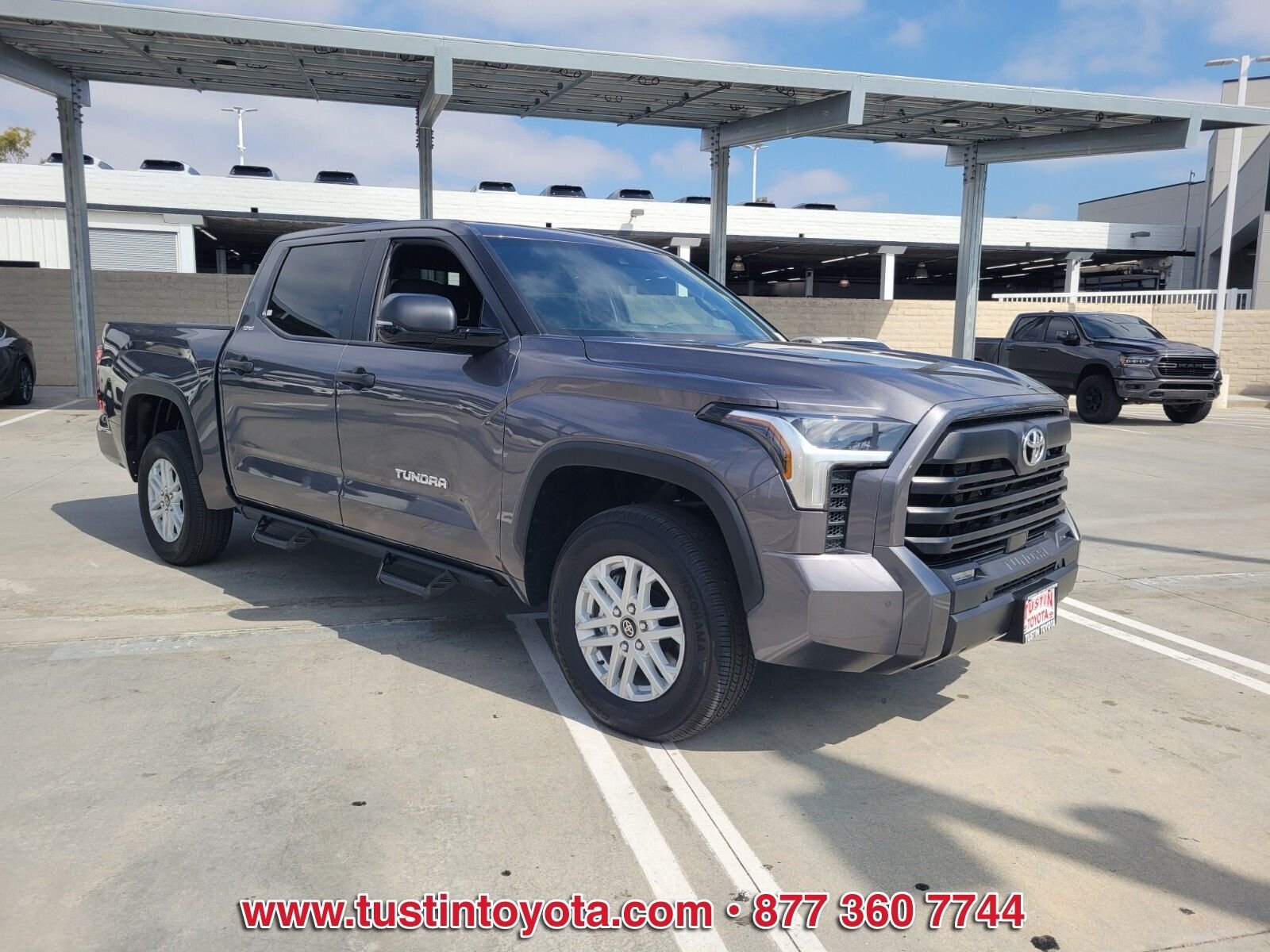 Certified Used 2025 Gray Toyota SR5 image 2