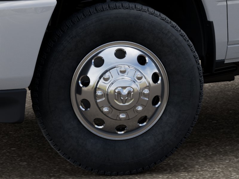 New 2026 Bright White Clear-Coat Exterior Paint RAM Laramie image 4