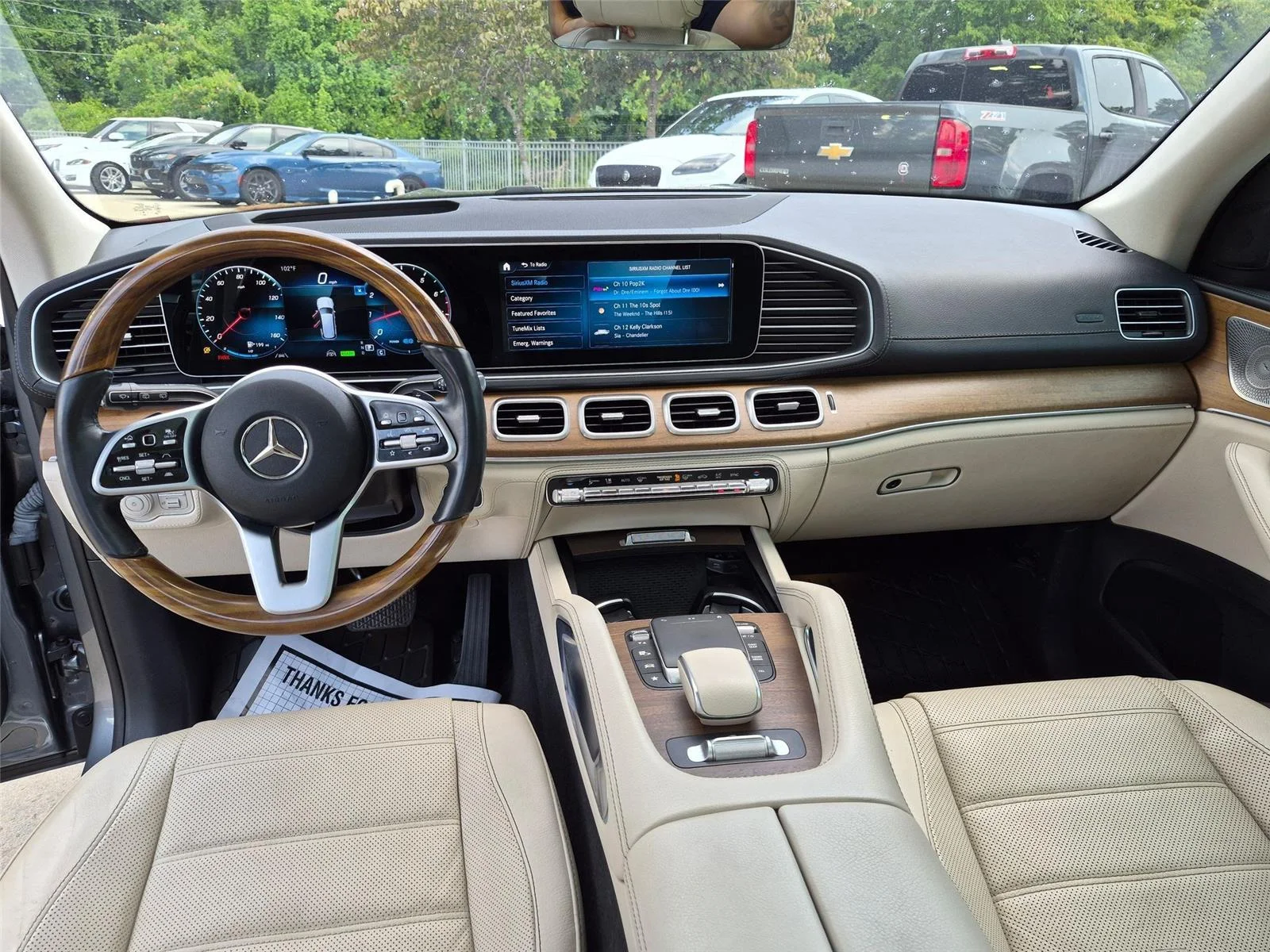 Used 2021 Selenite Grey Metallic Mercedes-Benz GLS 450 image 27