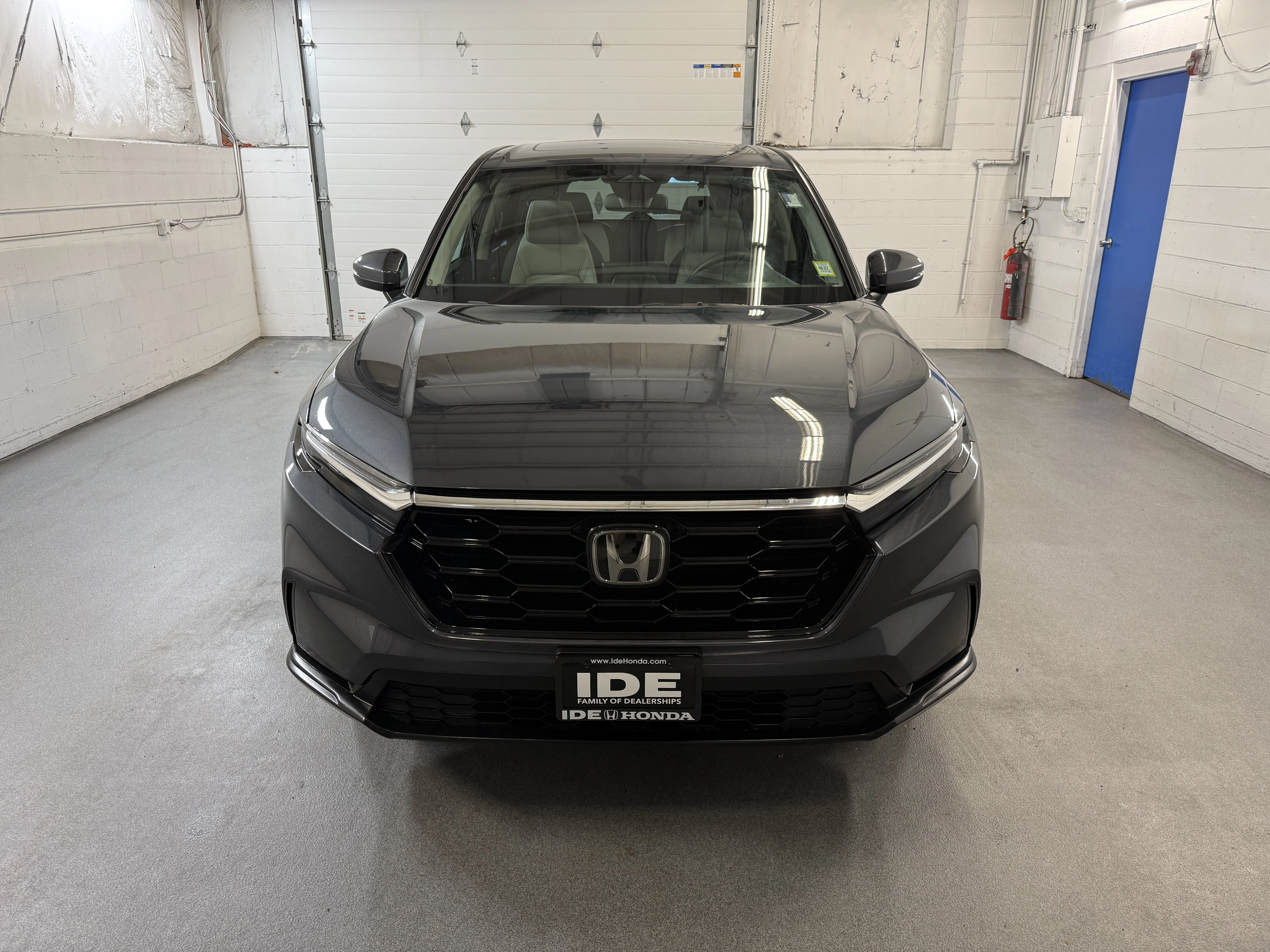 Certified Used 2024 Meteorite Gray Metallic Honda EX image 3