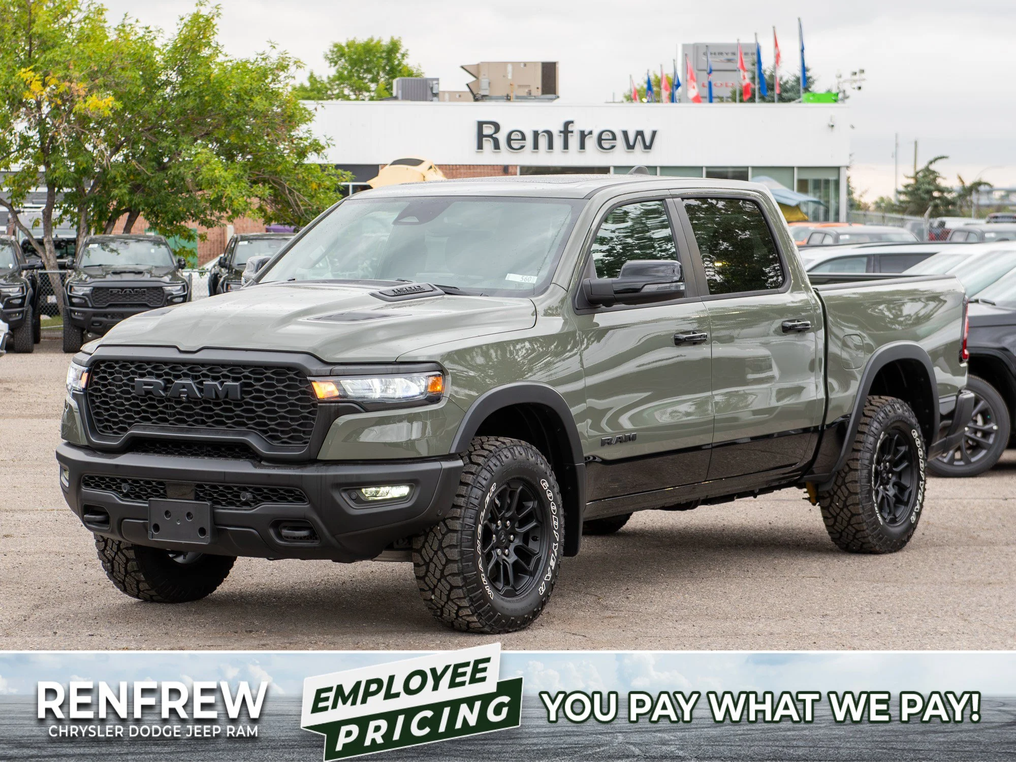 New 2026 canyon lake RAM Rebel* Crew Cab 4x4, Advanced Safety Group II, Level II Equip Group image 1