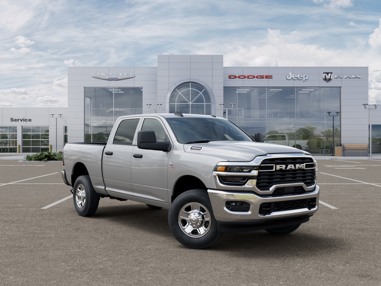 New 2026 Silver-Zynith Exterior Paint RAM Tradesman image 31