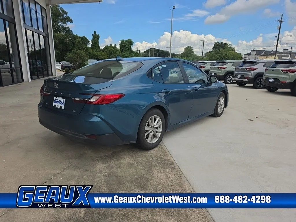 Used 2025 Blue Toyota LE image 8