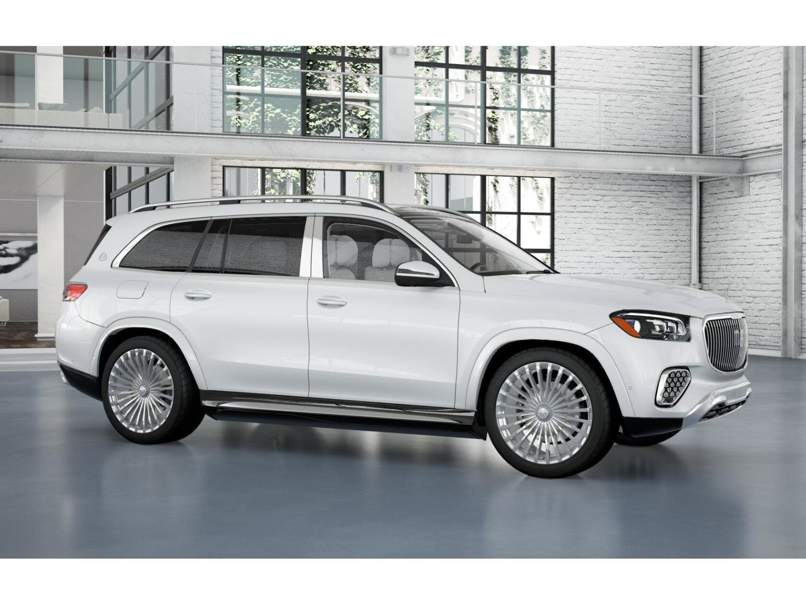 New 2026 MANUFAKTUR Moonlight White Metallic Mercedes-Benz Maybach GLS 600 image 13