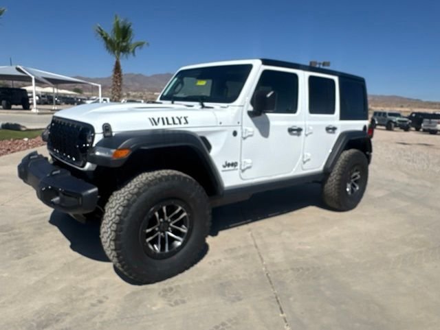New 2026 Bright White Clear-Coat Exterior Paint Jeep Willys image 1