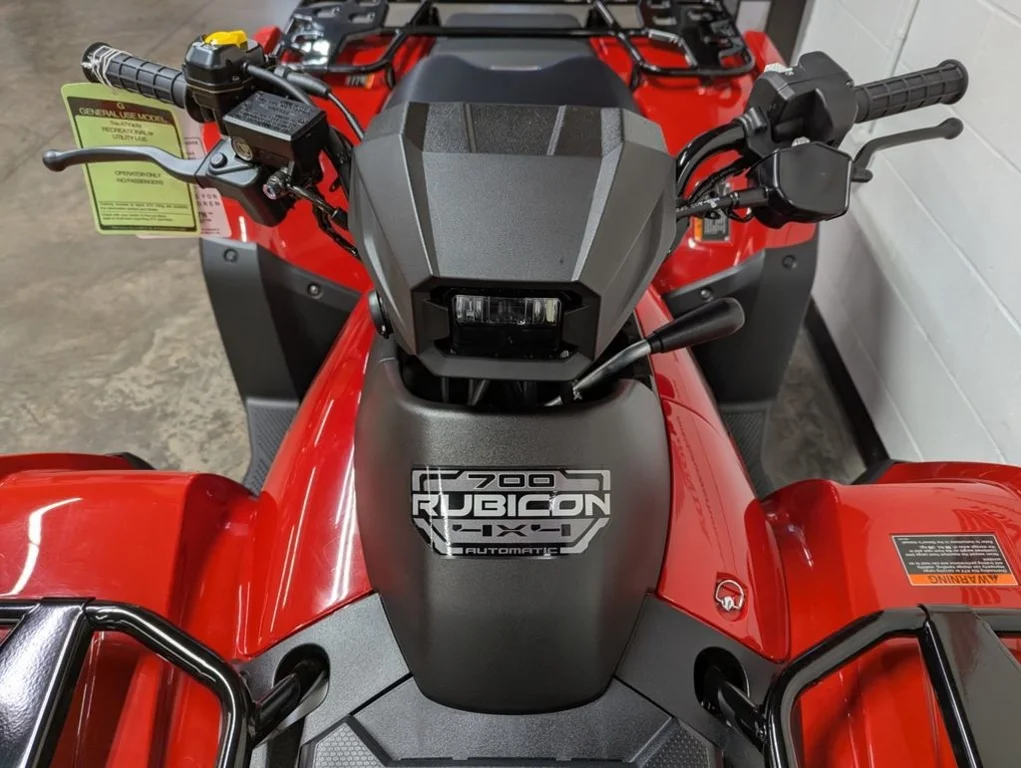 New 2027 RED Honda Powersports 700 4x4 Automatic image 11