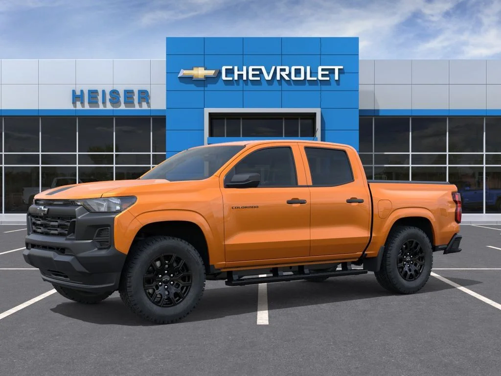 New 2026 Orange Chevrolet Work Truck image 2