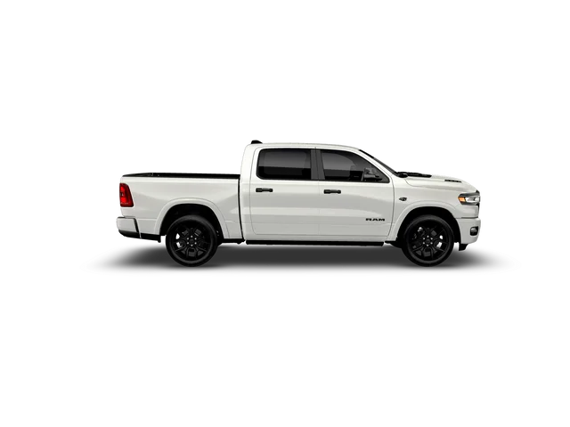 New 2026 Bright White Clear-Coat Exterior Paint RAM Laramie image 9