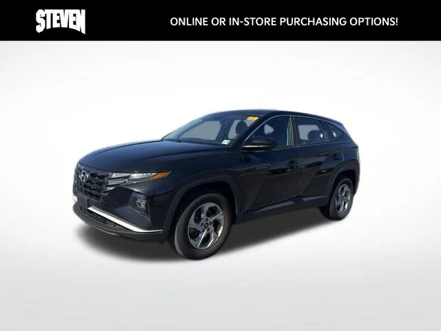 Used 2023 Black Hyundai SE image 1