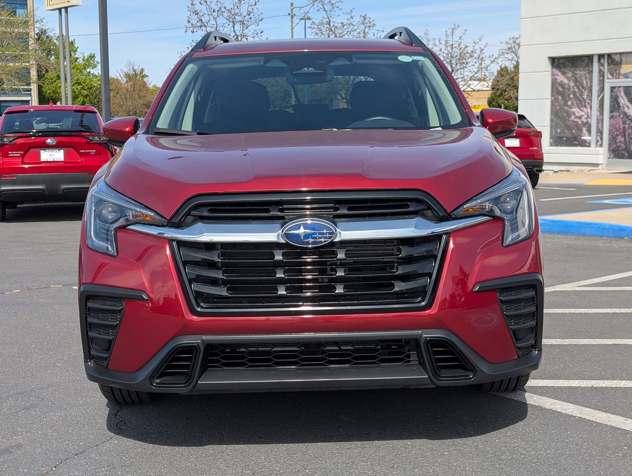Certified Used 2025 Crimson Red Pearl Subaru Premium image 9