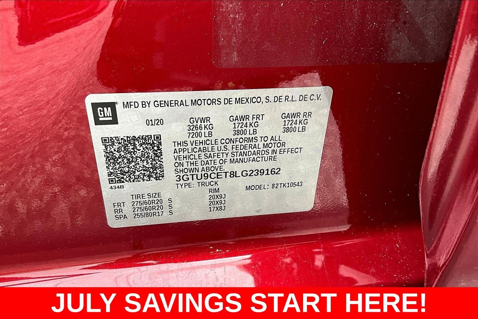 Used 2020 Red GMC Elevation image 23