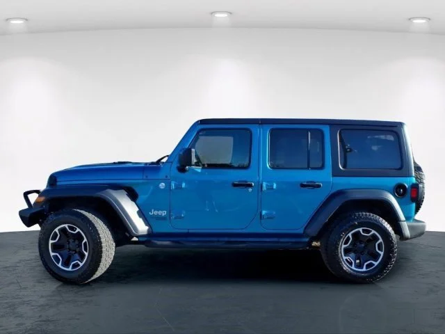 Used 2019 Teal Jeep Unlimited Sport S image 16