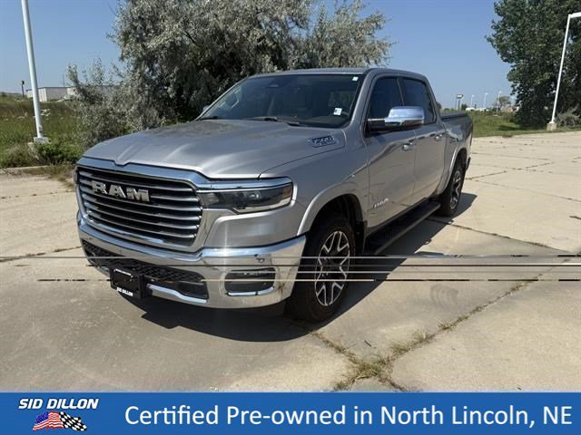 Used 2025 Billet Silver Metallic Clear Coat Ram Laramie image 1