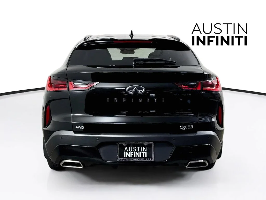 Certified Used 2022 Black INFINITI LUXE image 8