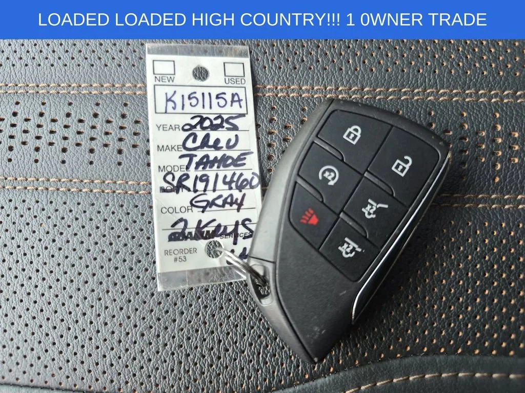 Certified Used 2025 Dark Ash Metallic Chevrolet High Country image 37