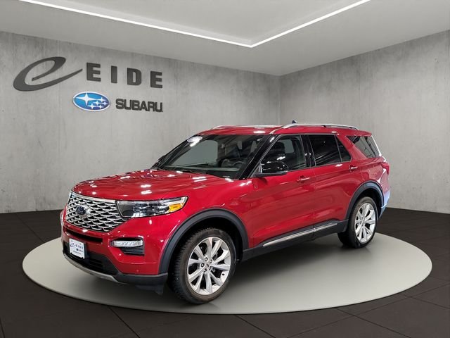 Used 2022 Red Metallic Ford Platinum image 10