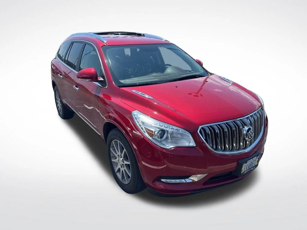 Used 2013 Red Buick Leather Group image 2