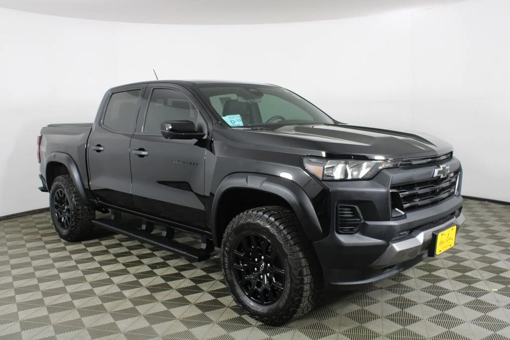 Used 2023 Black Chevrolet Trail Boss image 1