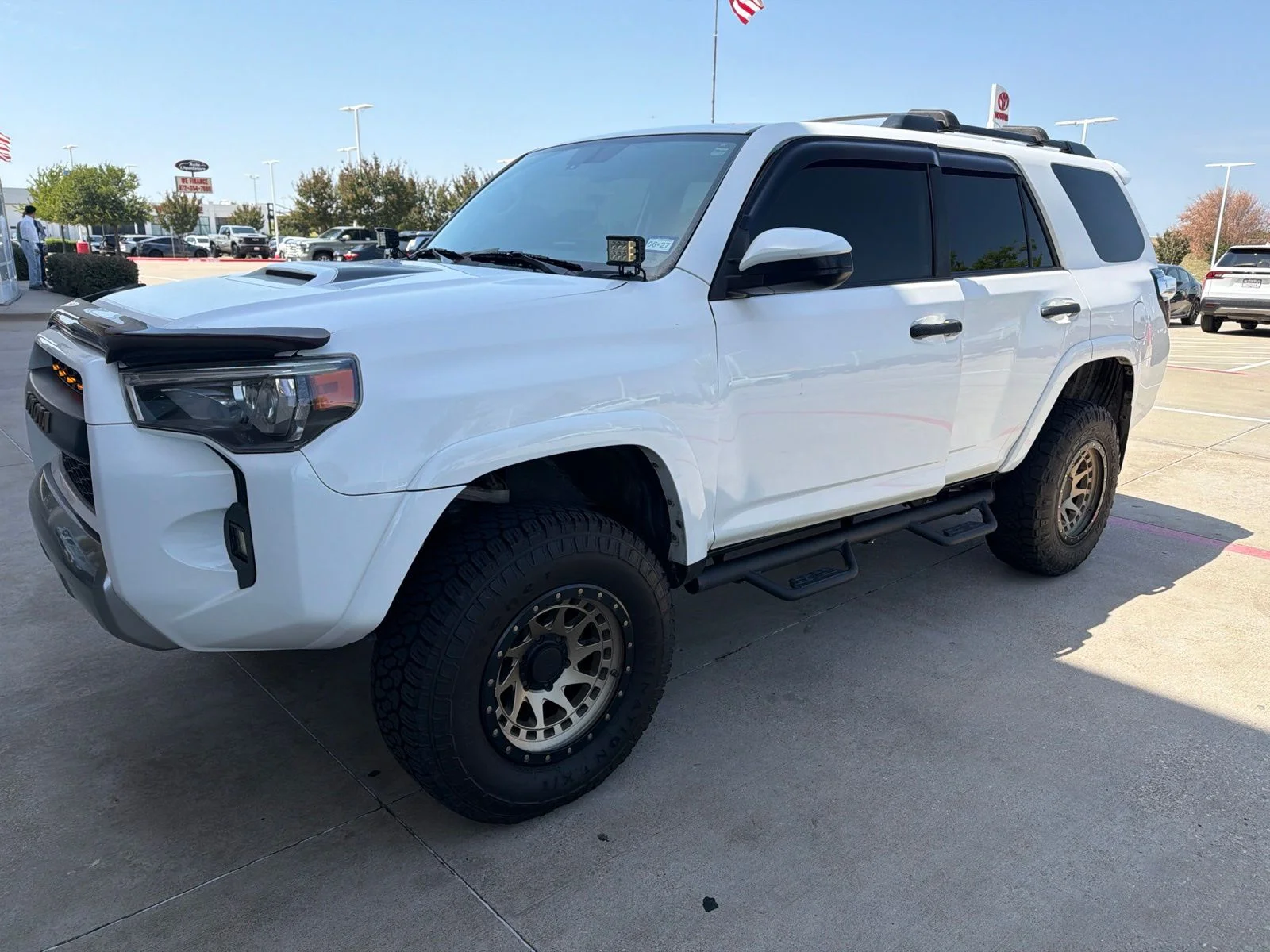Used 2019 White Toyota TRD Off-Road image 1