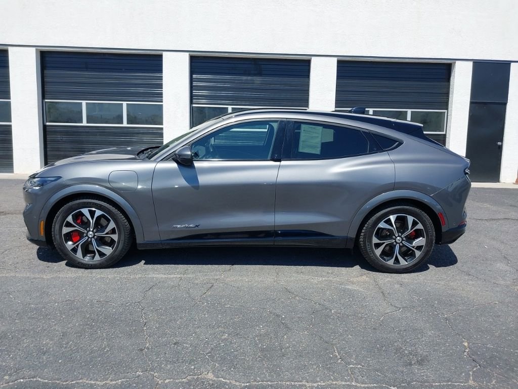 Used 2021 Ford Mustang Mach-E Premium AWD with VIN 3FMTK3SU5MMA06013 for sale in Albuquerque, NM
