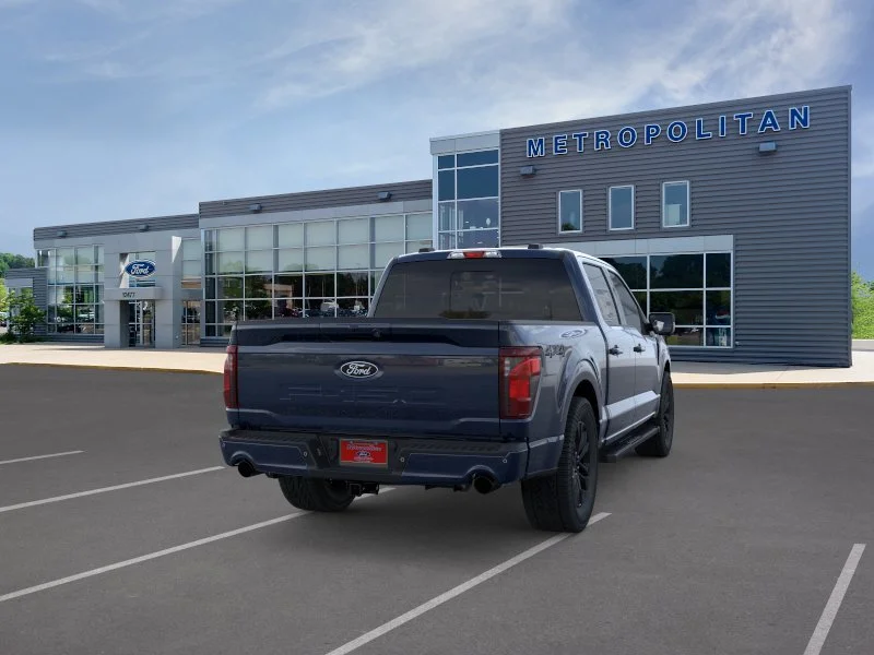 New 2026 Antimatter Blue Metallic Ford XLT image 8