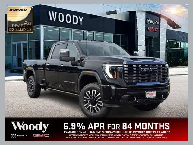 New 2026 Onyx Black GMC Denali Ultimate image 1