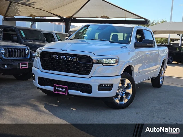 New 2026 Ram 1500 Lone Star Four Wheel Drive Crew Cab Pickup