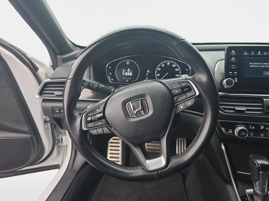Certified Used 2022 Platinum White Pearl Honda 1.5T SPORT image 11