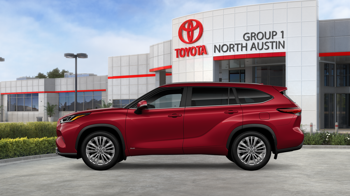 New 2026 Ruby Flare Pearl Toyota Hybrid Platinum image 4