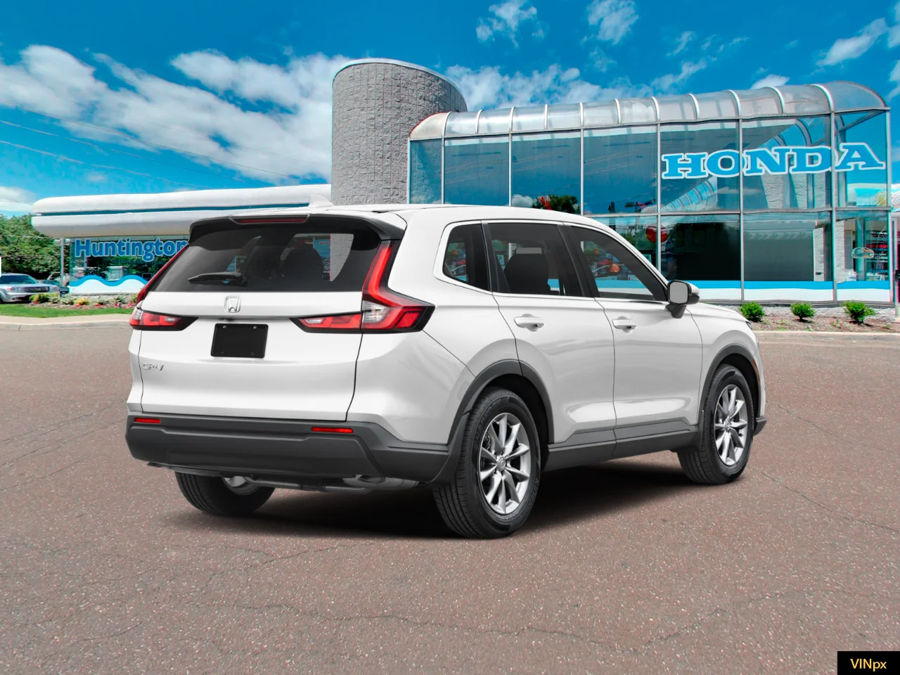 New 2026 Platinum White Pearl Honda EX AWD image 2