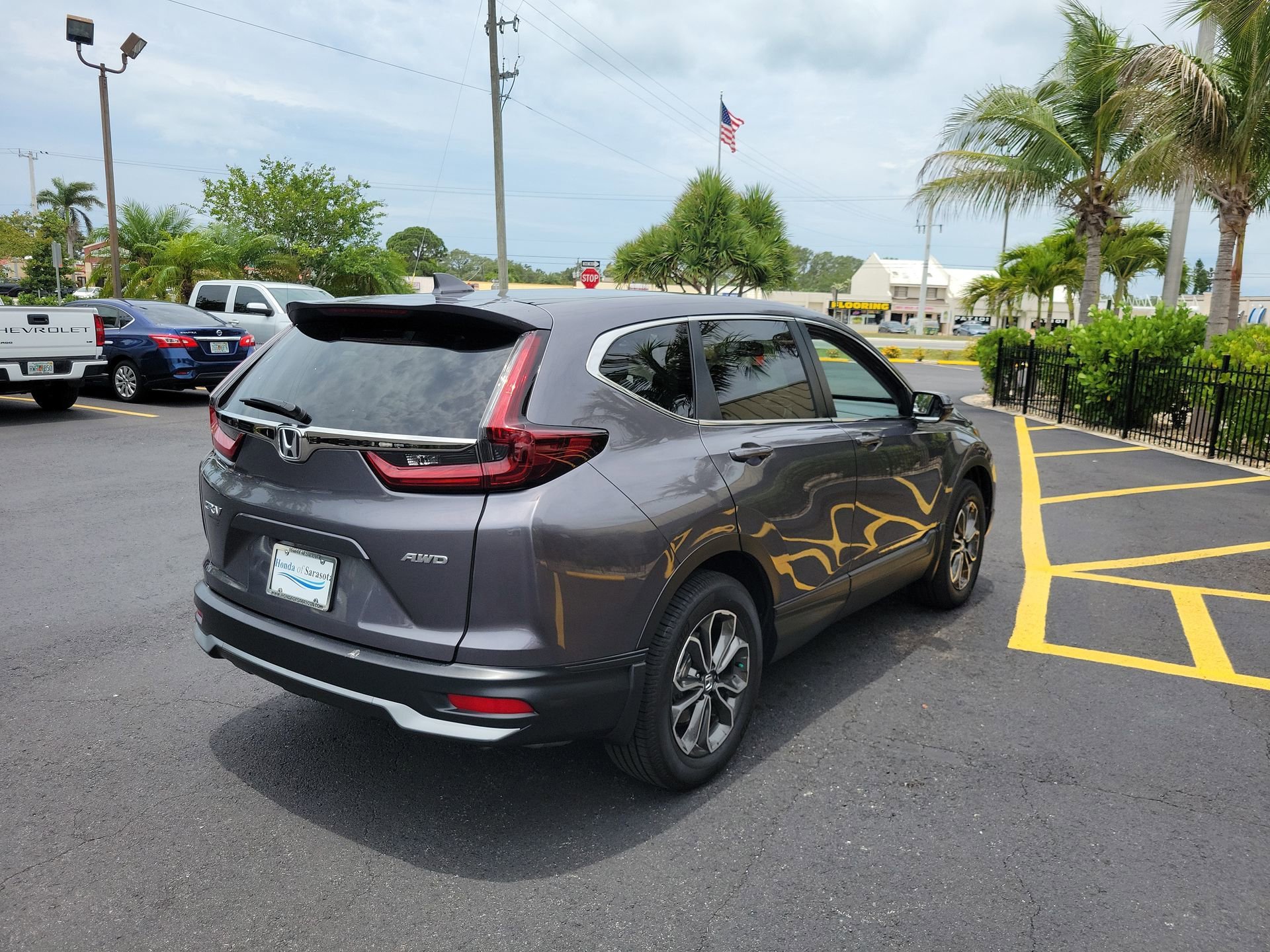 Certified Used 2021 Modern Steel Metallic Honda AWD EX-L image 6
