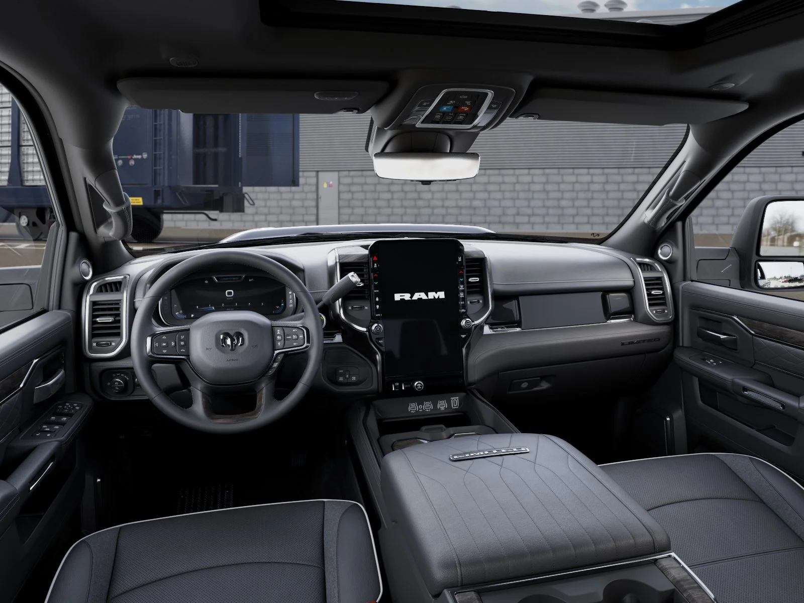 New 2026 Diamond Black Crystal Pearl-Coat Exterior Paint RAM Limited image 8