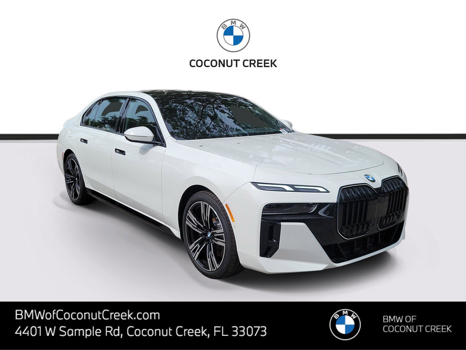 New 2026 Alpine White BMW 740i image 1