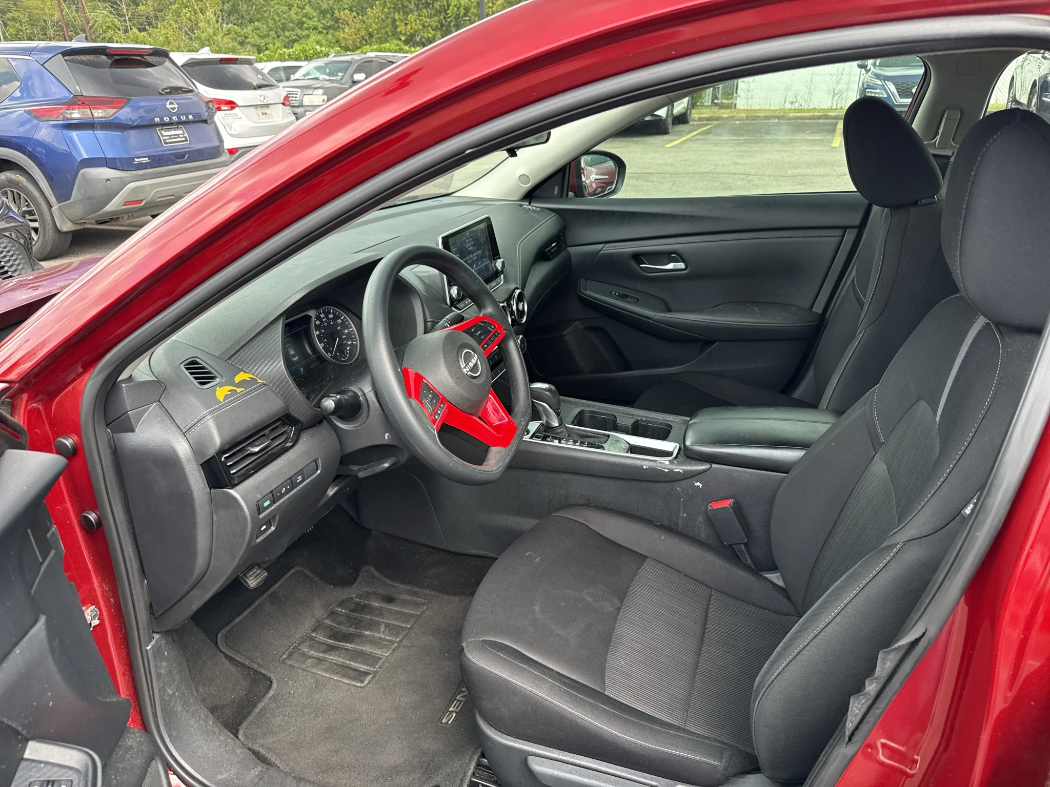 Used 2024 Scarlet Ember Tintcoat Nissan SV image 8