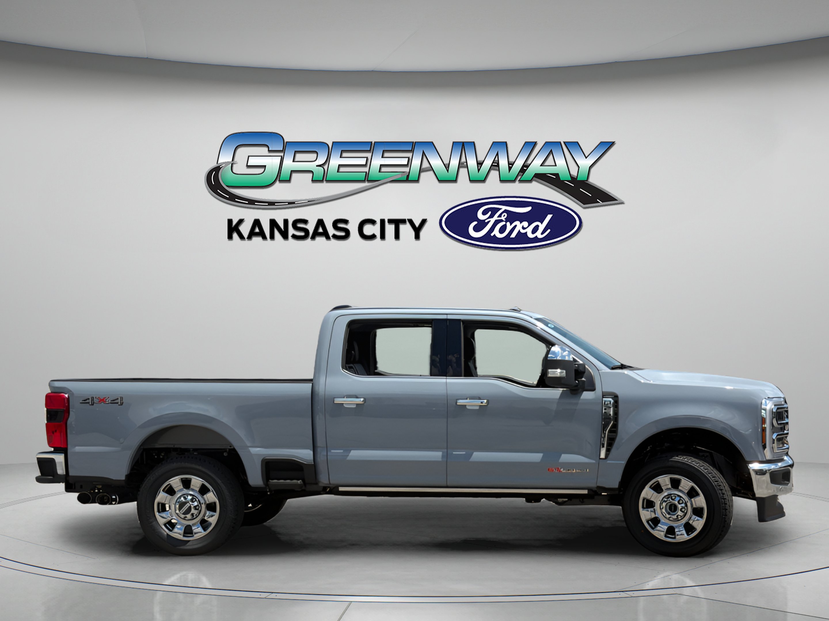 New 2026 Glacier Gray Metallic Tri-Coat Ford F-250® Lariat® image 9