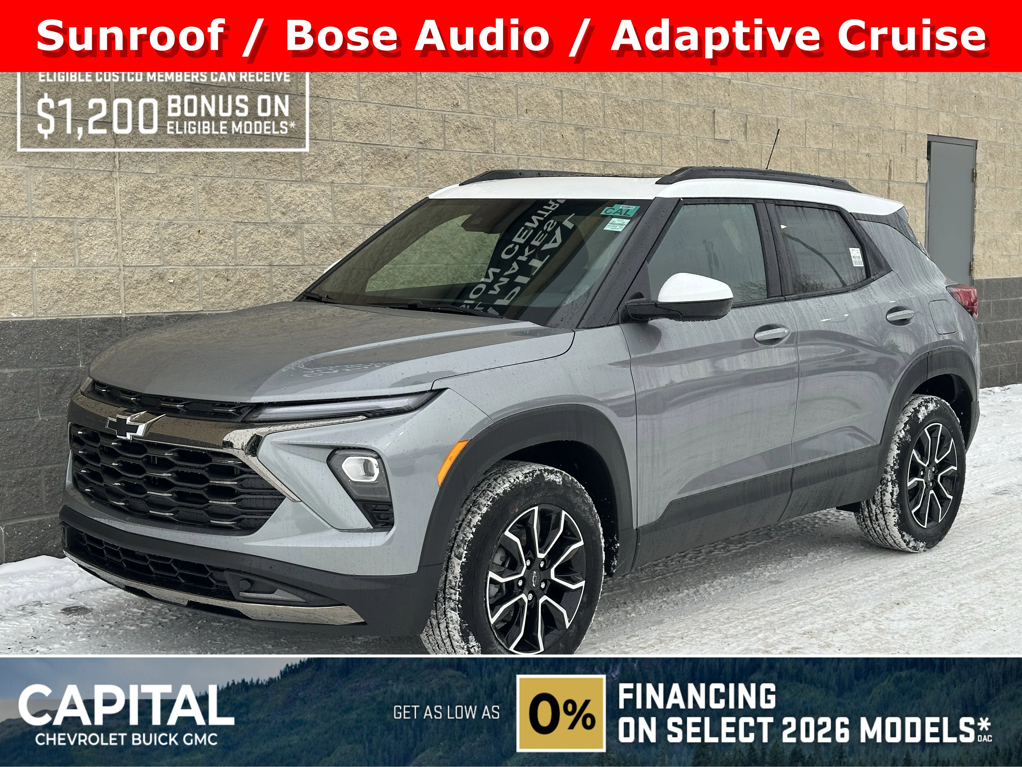 New 2026 Sterling Grey Metallic Chevrolet ACTIV image 1