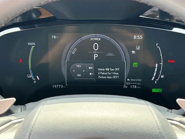 Certified Used 2025 Black Lexus 450h+ Luxury image 13