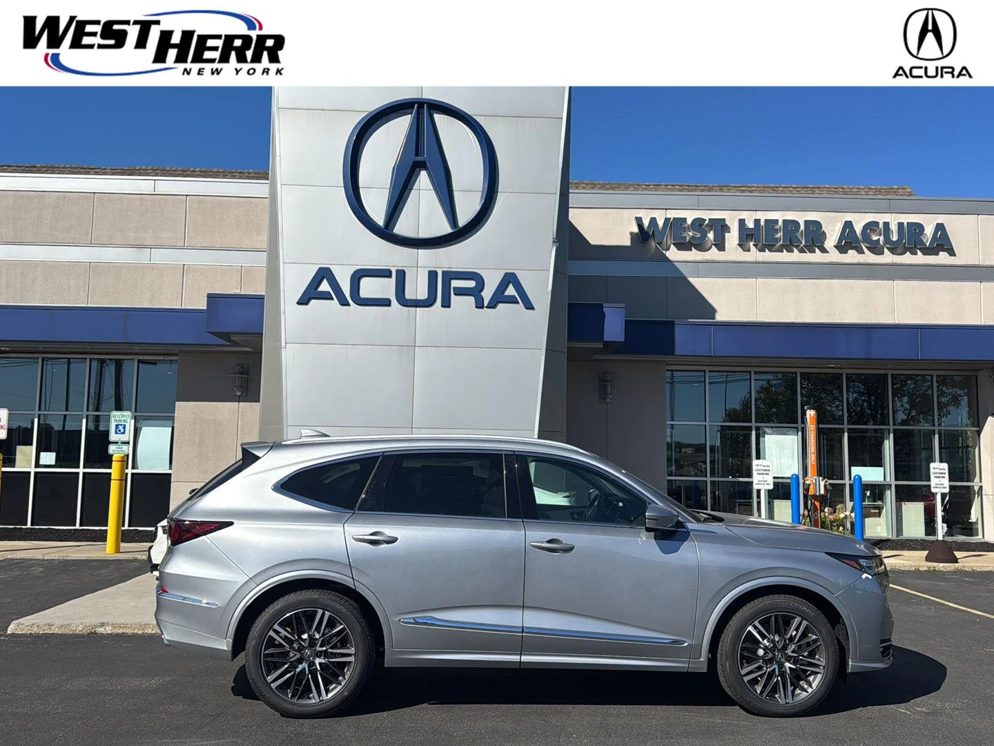 New 2026 Solar Silver Metallic Acura SH-AWD w/Advance image 1