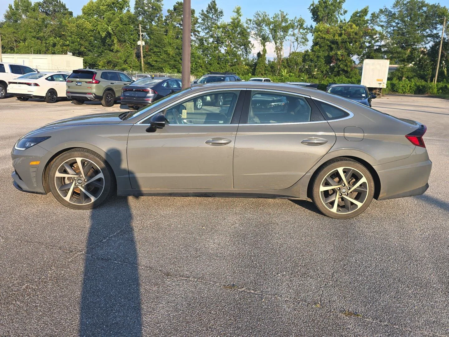 Used 2021 Hampton Gray Hyundai SEL Plus image 6