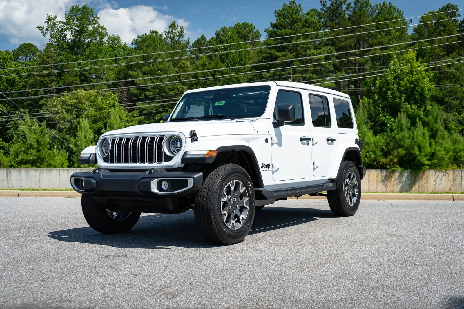 New 2026 White Jeep Sahara image 3