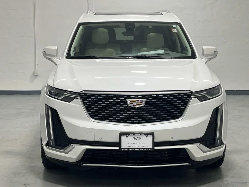 Used 2023 Crystal White Tricoat Cadillac Premium Luxury image 35