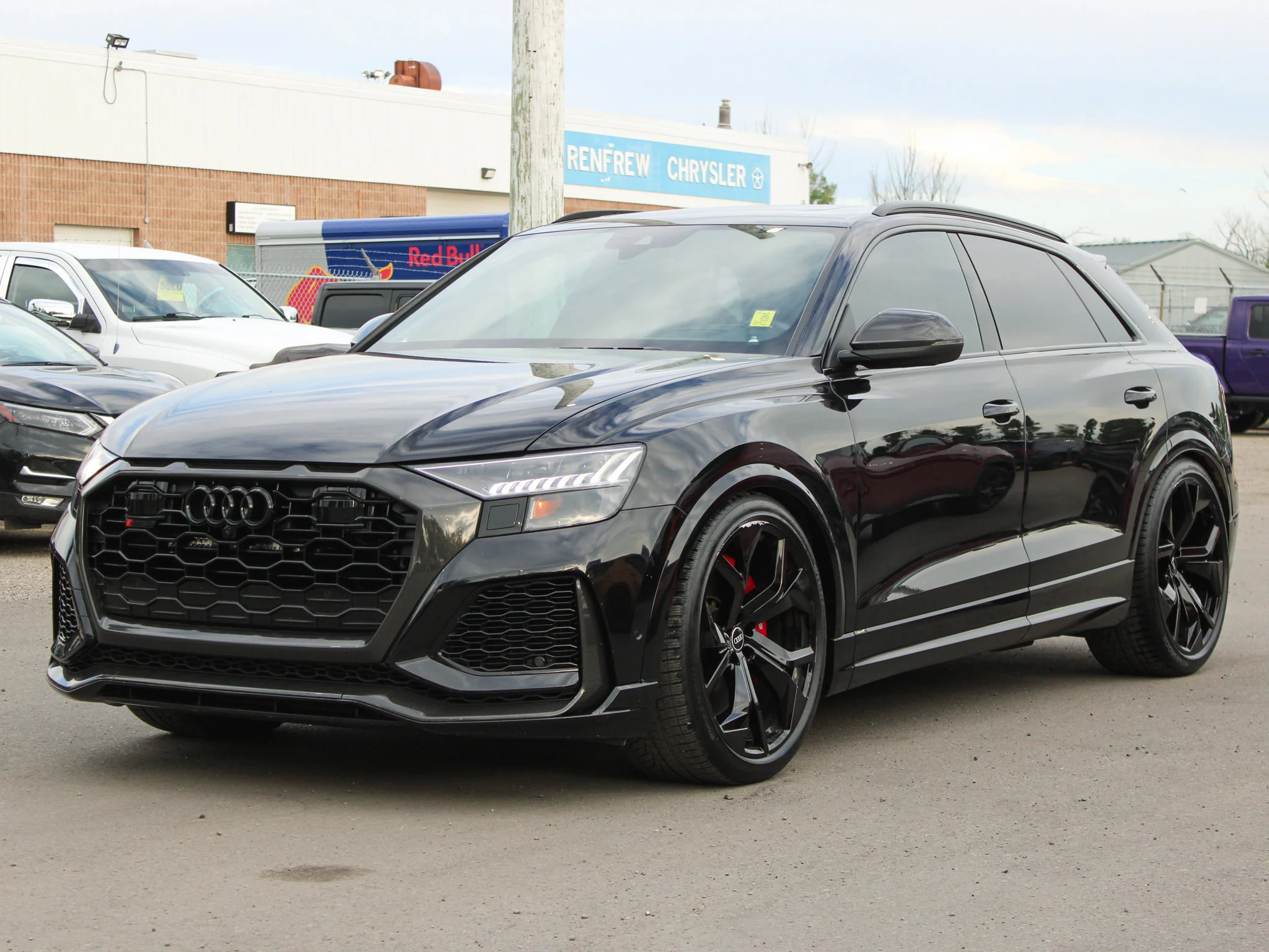 Certified Used 2021 Black Audi 4.0T*591 HP V8 | Valcona Heated/Vented Leather | Full PPF | Apple CarPlay | Head-Up Display image 13