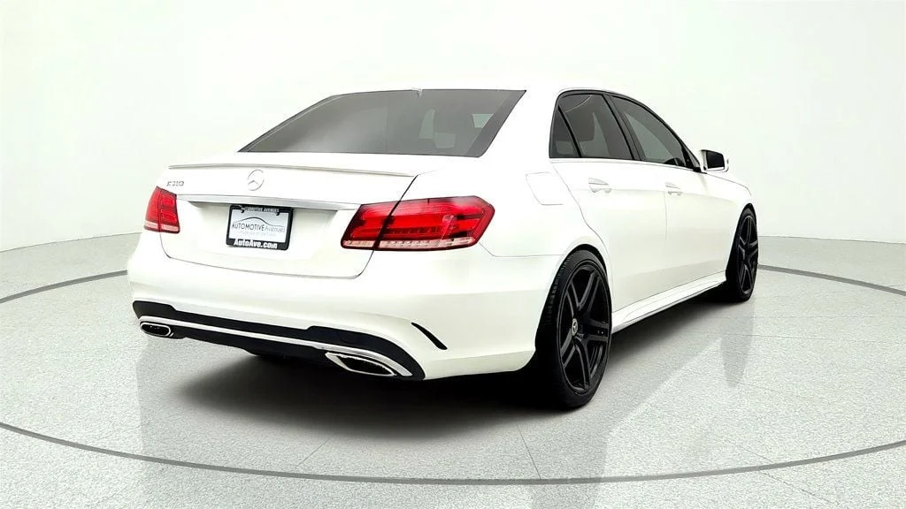 Used 2016 Polar White Mercedes-Benz 4dr Sedan E 350 Sport RWD w/ Premium Package & KEYLESS GO image 5