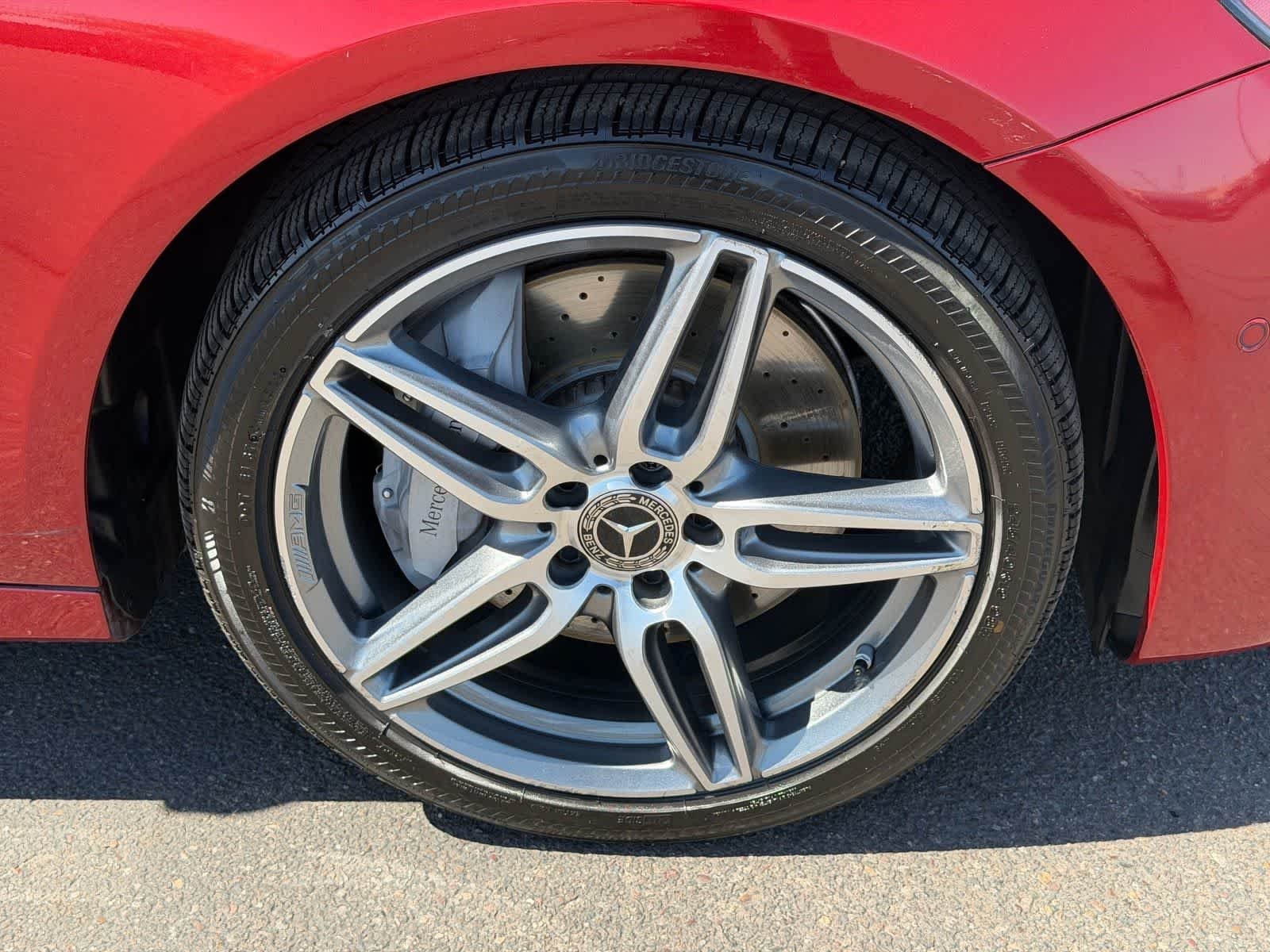 Used 2019 designo Cardinal Red Metallic Mercedes-Benz E 450 image 10